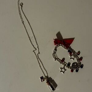 Fourth of July / Patriot Necklace and Bracelet Set